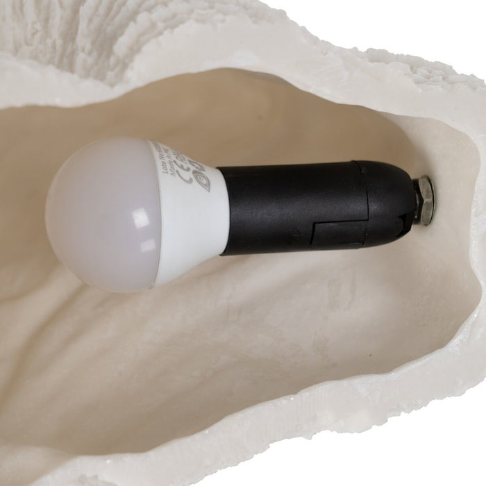 BigBuy Home Lampe de bureau Blanc BigBuy Home Lampe de bureau Blanc