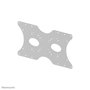 Neomounts FPMA-VESA 200 Adaptateur VESA Acier Argent pour écran jusqu'à 52" (132 cm), Charge maximale 35 kg, Compatible VESA 75x75 à 400x200