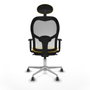 Piqueras y Crespo Chaise de Bureau 1D086G1 Jaune