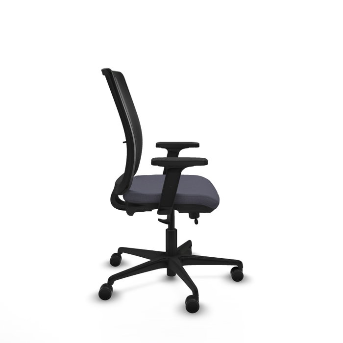 PIQUERAS Y CRESPO Chaise Haches Synchrone/Traslack Gris foncé/Noir sans appui-tête PIQUERAS Y CRESPO Chaise Haches Synchrone/Traslack Gris foncé/Noir sans appui-tête