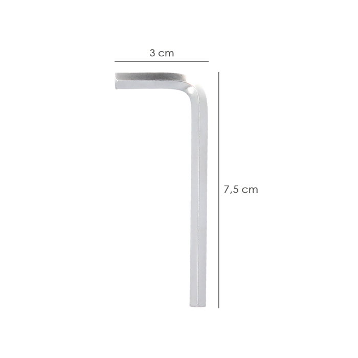 WOLFPACK LINEA PROFESIONAL Clé Allen Standard 5,0 mm WOLFPACK LINEA PROFESIONAL Clé Allen Standard 5,0 mm
