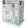 Thulos TH-BM801 Batteur à main 800 W avec bol doseur 700 ml et hachoir 500 ml