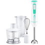 Thulos TH-BM801 Batteur à main 800 W avec bol doseur 700 ml et hachoir 500 ml