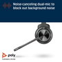 Plantronics/Poly Voyager 4310 Noir avec dongle BT700