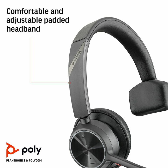 Plantronics/Poly Voyager 4310 Noir avec dongle BT700