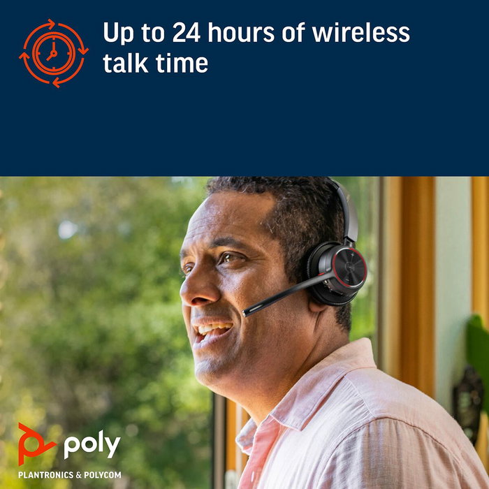 Plantronics/Poly Voyager 4310 Noir avec dongle BT700