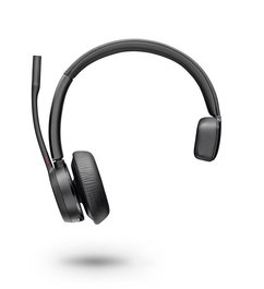 HP Voyager 4310 - Casque-micro Bluetooth sans fil avec dongle USB-C BT700 et bouton Microsoft Teams - Pour téléphonie d'affaires