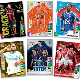 Panini - Blister TCG Adrenalyn Ligue 1 McDonald's 2025/26 - 7 pochettes avec 42 cartes de football