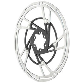 Jagwire Disco Freno Pro Lr2 6 Aguj. 160 mm Plata/Neg