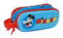 Safta Portatout Double 3D Mickey Mouse, boîte à rangement 21 x 8 x 6 cm pour enfants à partir de 3 ans