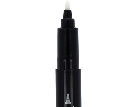 Tsukineko Marqueur VERSAMARK transparent double pointe 3,8mm/2,3mm