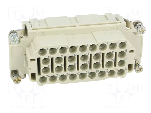 HARTING Han® EE Insert de contact femelle 32+PE
