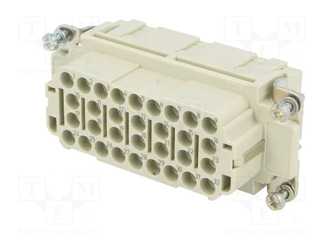 HARTING Han® EE Insert de contact femelle 32+PE