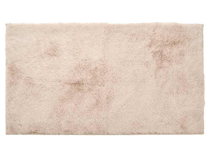 Giftdecor Tapis Rabbit 50x80 cm Beige Clair en Tissu Polyester (Set de 6)