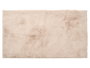 Giftdecor Tapis Rabbit 50x80 cm Beige Clair en Tissu Polyester (Set de 6)