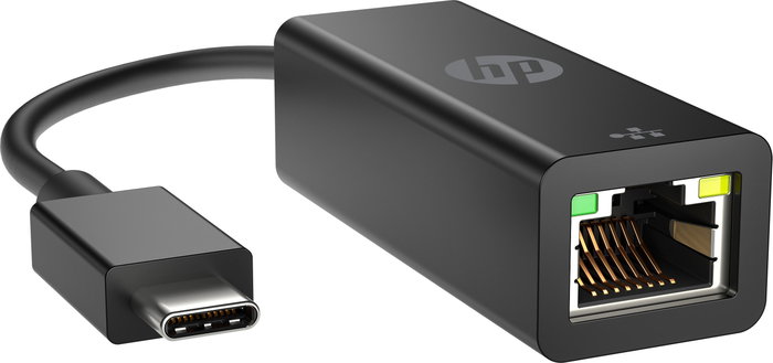 HP Adaptateur USB-C vers RJ45 G2 Noir HP Adaptateur USB-C vers RJ45 G2 Noir