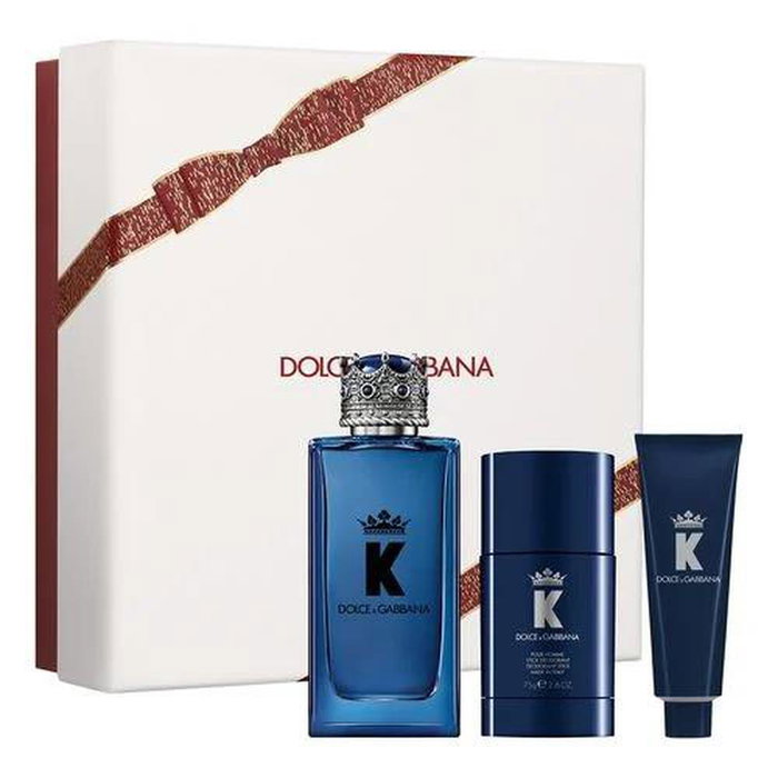 Dolce & Gabbana Coffret K Eau de Parfum, Gel Douche et Déodorant Stick Dolce & Gabbana Coffret K Eau de Parfum, Gel Douche et Déodorant Stick