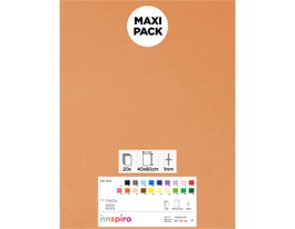 Innspiro Lot de 20 feuilles de mousse EVA 40x60cm x 1mm