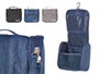BERILO Nécessaire de voyage en tissu assortiment 3 couleurs sombres