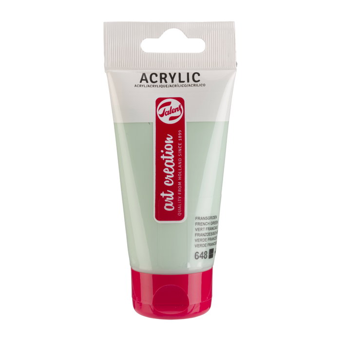 Talens Art Creation Couleur Acrylique Tube 75 ml Vert Français 648 Talens Art Creation Couleur Acrylique Tube 75 ml Vert Français 648