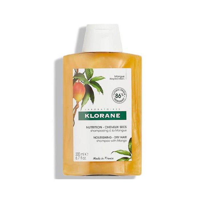 Klorane Shampooing Nourrissant à la Mangue pour Cheveux Secs et Abîmés - 200 ml Klorane Shampooing Nourrissant à la Mangue pour Cheveux Secs et Abîmés - 200 ml