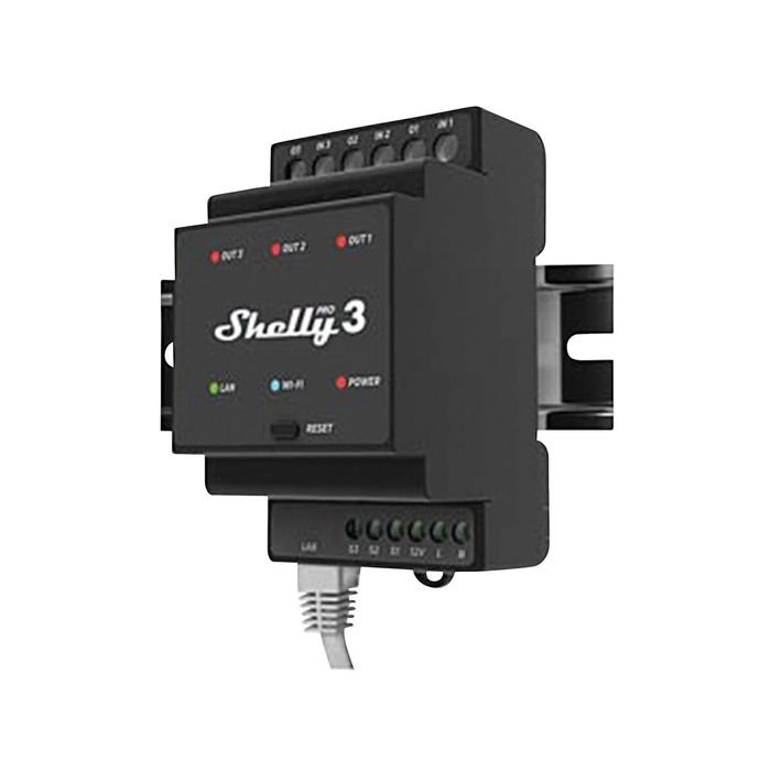 Module relais Shelly DIN PRO 3