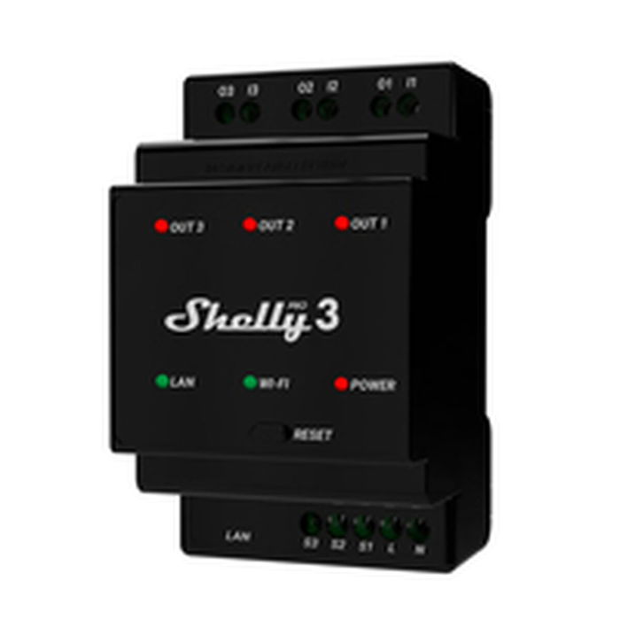 Module relais Shelly DIN PRO 3