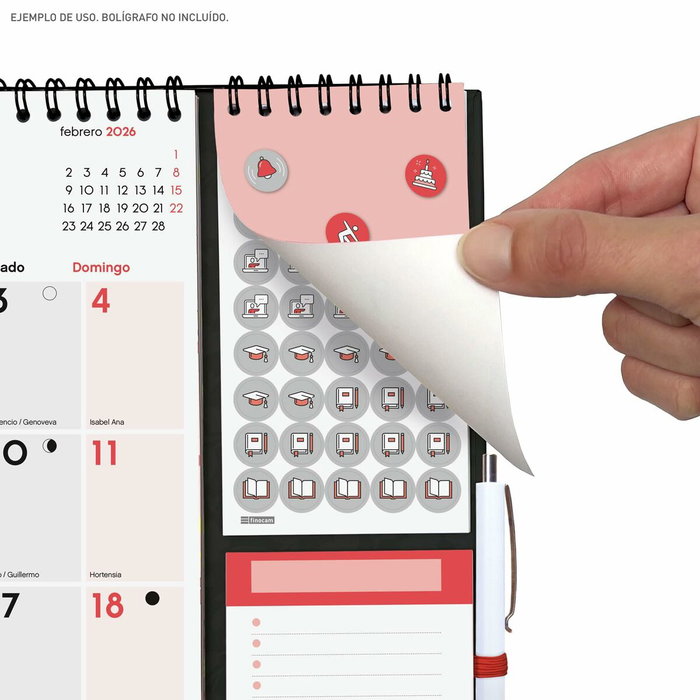 calendrier mural Finocam Plus Papier 2026 21,5 x 32,5 cm calendrier mural Finocam Plus Papier 2026 21,5 x 32,5 cm