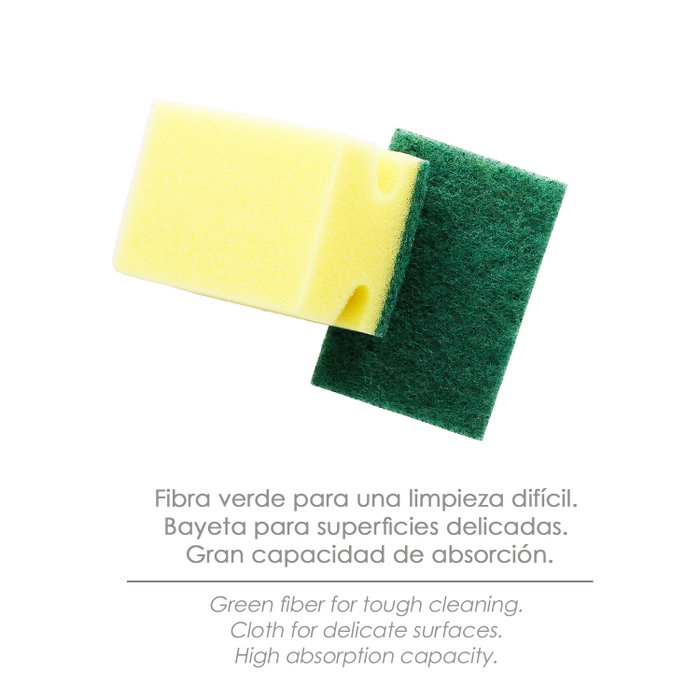 ORYX Estropajo Salvauñas (Pack de 2)