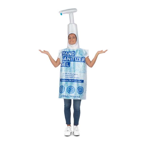 My Other Me Déguisement Gel Hydroalcoolique Taille Unique