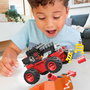 MEGA Construx Hot Wheels Monster Trucks Piste Bone Shaker HKF87 - Jeu de construction avec accessoires - Pour enfants de 5 ans et plus