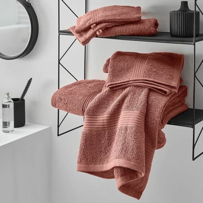 Today Maxi drap de bain Essential Terracotta 90x150 cm