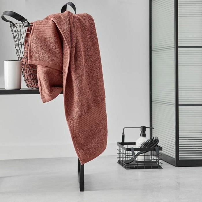 Today Maxi drap de bain Essential Terracotta 90x150 cm
