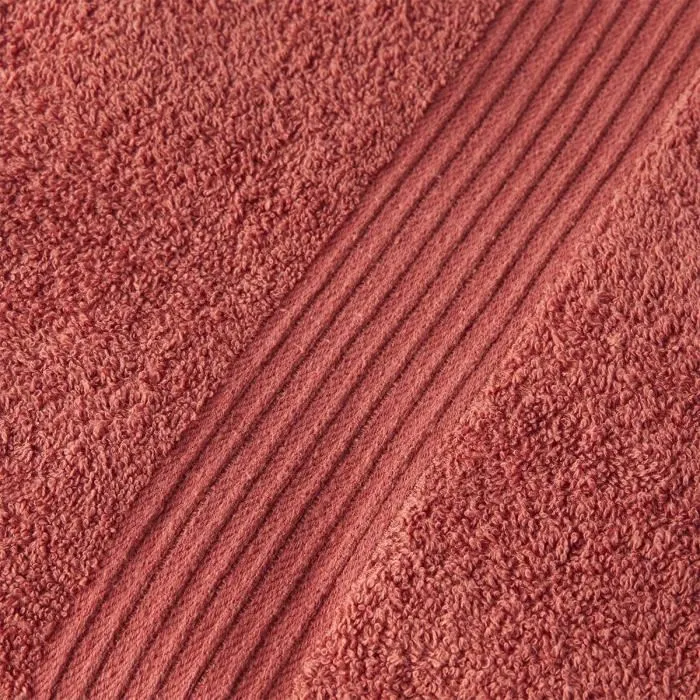 Today Maxi drap de bain 90 x 150 cm - 100% coton - Qualité supérieure 450 g/m² - Coloris terracotta