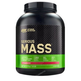 Optimum Nutrition On Serious Mass Fraise 2730g