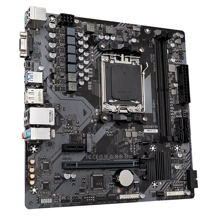 Gigabyte Plaque Mère B650M S2H 1.1 Socket AM5 Chipset AMD B650 Micro ATX DDR5 Gigabyte Plaque Mère B650M S2H 1.1 Socket AM5 Chipset AMD B650 Micro ATX DDR5