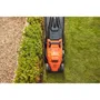 Black + Decker BEMW461BH-QS Tondeuse électrique filaire 1400 W, Largeur de coupe 34 cm, Idéale petits jardins pelouses jusqu'à 400 m²