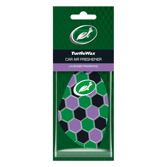 Turtle Wax Désodorisant d'habitacle pour voiture, Parfum Lavande, Élimine les mauvaises odeurs et rafraîchit l'intérieur Turtle Wax Désodorisant d'habitacle pour voiture, Parfum Lavande, Élimine les mauvaises odeurs et rafraîchit l'intérieur