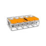 Wago Connecteur rapide avec levier 5 voies, 0,5-6 mm²