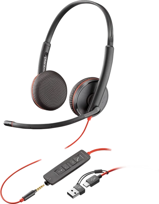 Poly Blackwire 3225 USB-C Noir