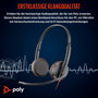 Poly Blackwire 3225 USB-C Noir