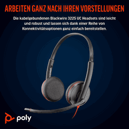 Casque Poly BW 3225 Noir