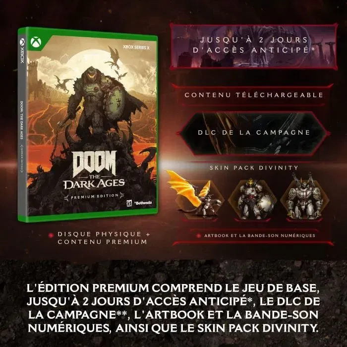 Bethesda DOOM: The Dark Ages Édition Premium - Xbox Series X