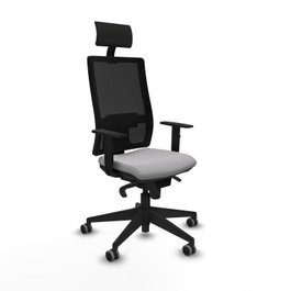 Piqueras y Crespo Chaise de Bureau Horna Gris Clair