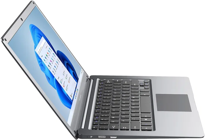 Thomson Neo N14C4SL128 - PC Portable 14" Intel Celeron, 4 Go RAM, SSD 128 Go, Argent - Ordinateur Portable Léger pour Bureautique et Navigation