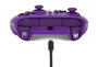 PowerA Manette Xbox avec câble améliorée pour Xbox Series X/S, Xbox One et Windows 10/11 - Deux boutons arrière programmables, vibrations, câble USB 3 m, modèle Purple (1521747-02)