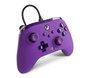 PowerA Manette Xbox avec câble améliorée pour Xbox Series X/S, Xbox One et Windows 10/11 - Deux boutons arrière programmables, vibrations, câble USB 3 m, modèle Purple (1521747-02)