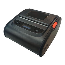 Mustek MK380II Imprimante thermique portable Bluetooth 80 mm pour tickets et étiquettes avec étui