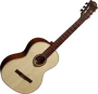 LAG Guitare Classique Occitania 70 4/4 - Table Aboble Engelmann Massif, Fond et Éclisses Acajou