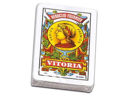 Fournier Jeu de cartes espagnol de 40 cartes - Modèle assorti (PN)